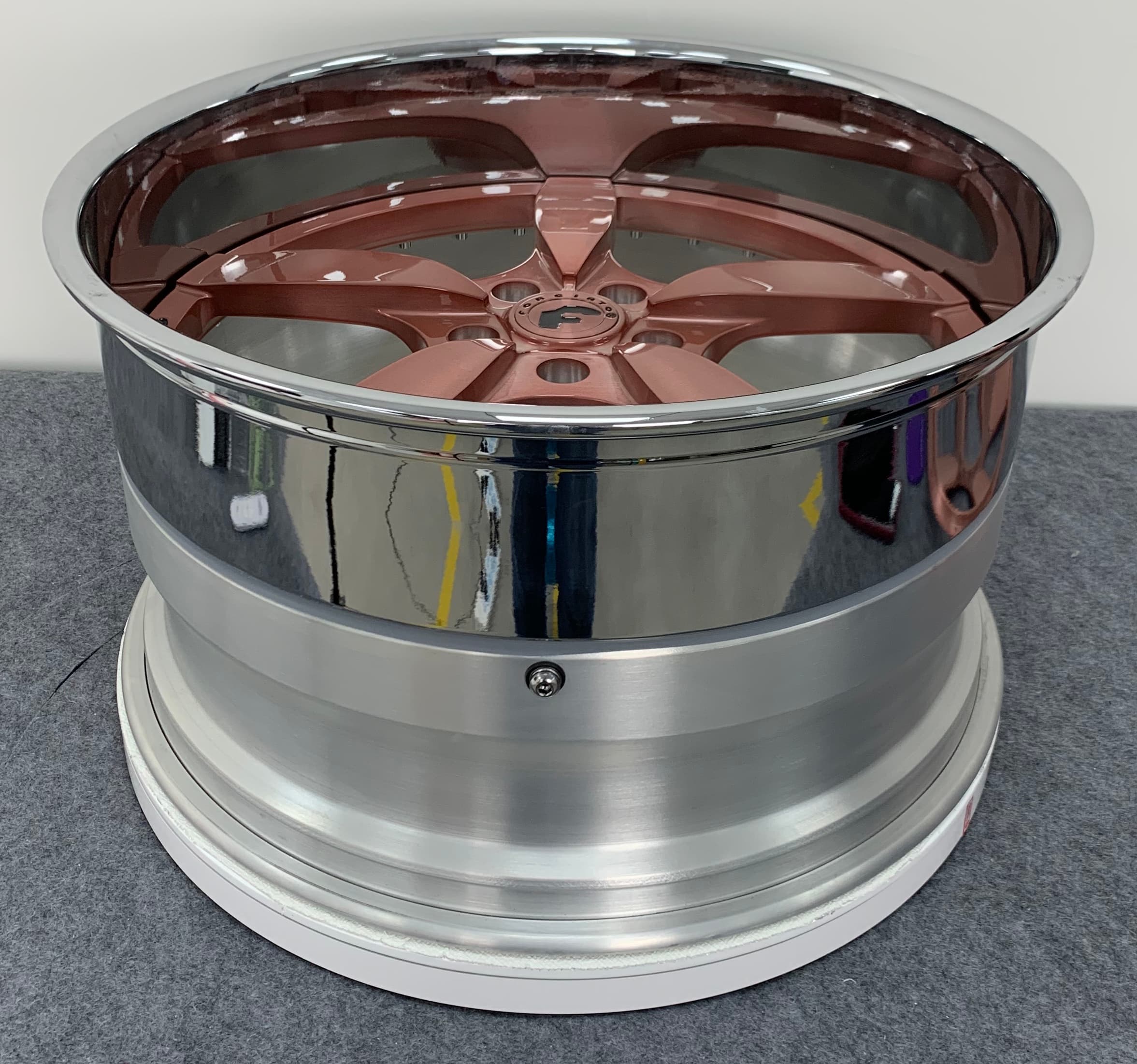 SY Forged 3-piece forged wheel sample